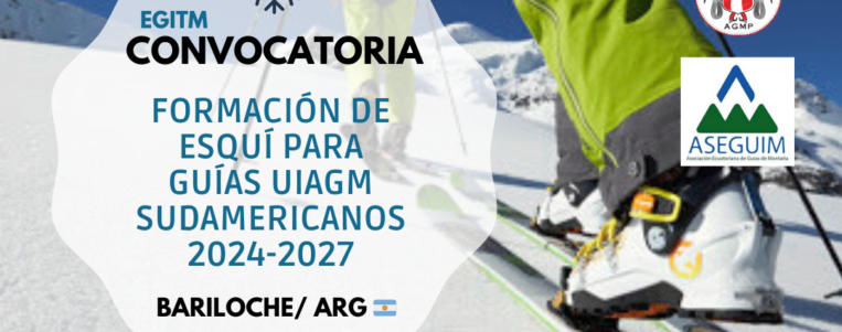 La EGITM te invita a ser parte de la formación de esquí para guías UIAGM Sudamericanos 2024-2027. A realizarse en Bariloche, Argentina. Para acceder a la convocatoria oficial dar click en el siguiente enlace: https://drive.google.com/.../1_BbLRKXOpR8Qkr_b.../view... Contacto Delegado Bolivia: Daniele Assolari (+591 74865925)
